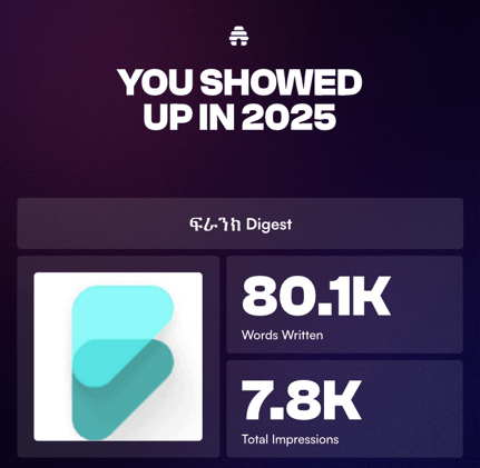 🎬 ፍራንክ's 2025 Hall of Fame   