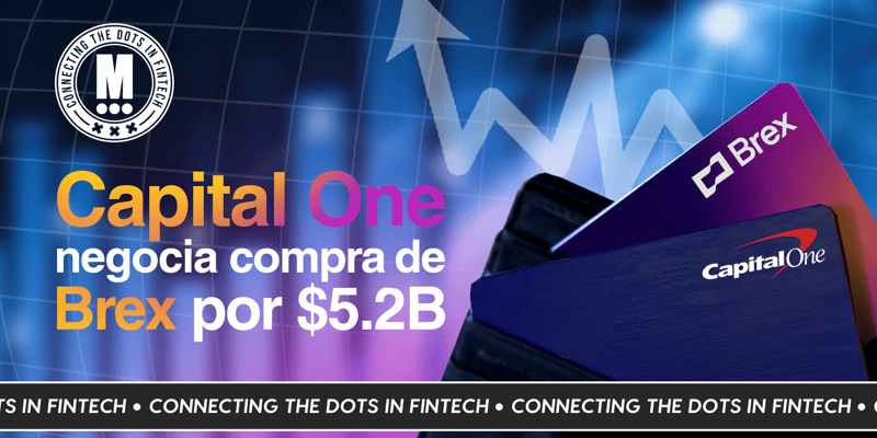 Capital One Cierra Acuerdo por $5.2B para Adquirir Brex
