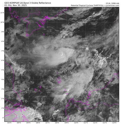 Remnants of Senyar (34W) – Tropical Cyclone Advisory #6 (FINAL): 0000 UTC 30 November 2025