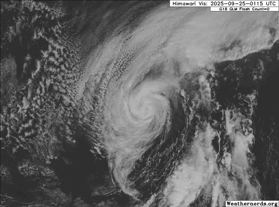 Typhoon Neoguri (25W) – Tropical Cyclone Advisory #15: 0000 UTC 25 September 2025