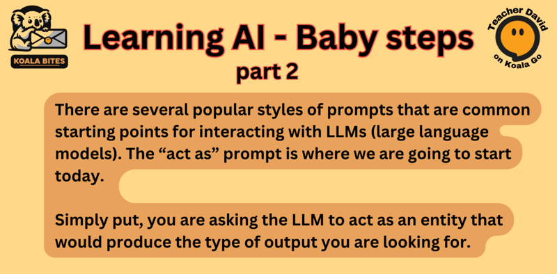 Learning AI - Baby steps 2