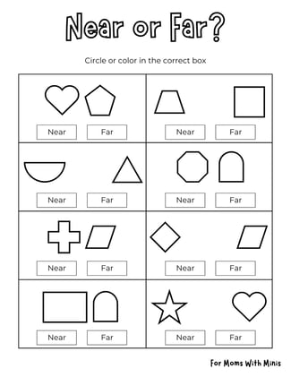 Shapes Near or Far