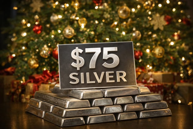 Why $75 Silver on 12/26/25 Is a Real Possibility — and Wall Street Has Already Seen This Movie