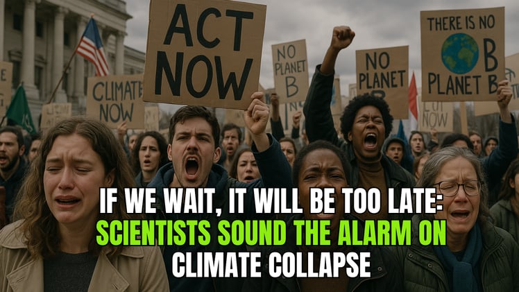 🌱 If We Wait, It Will Be Too Late: Scientists Sound the Alarm on Climate Collapse 🚨🔥