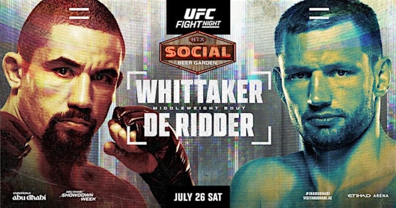 Weekly Knockout (UFC) - Fight Night Whittaker vs. de Ridder