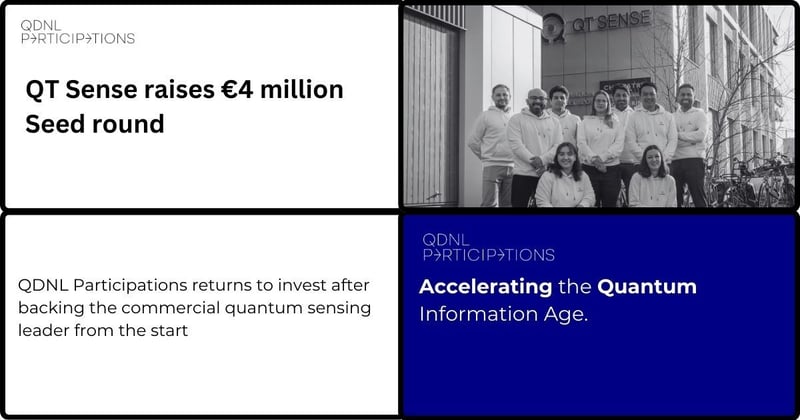 Deal news: QT Sense is ready to go to market with a €4m Seed round
