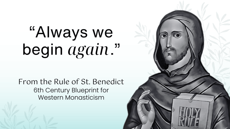 Use Monastic Wisdom for Your 2025 Goals