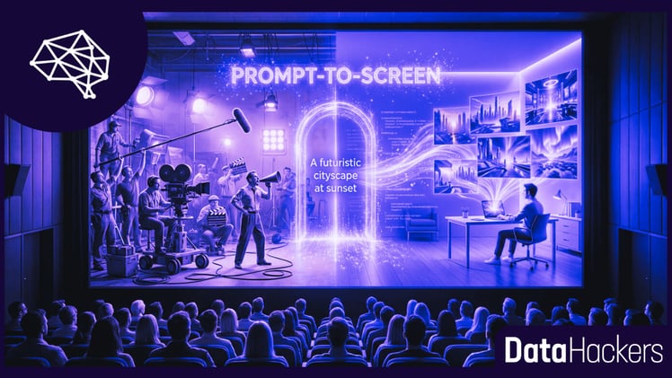 IA generativa em vídeo: como a revolução "Prompt-to-Screen" está transformando Hollywood e o mercado global