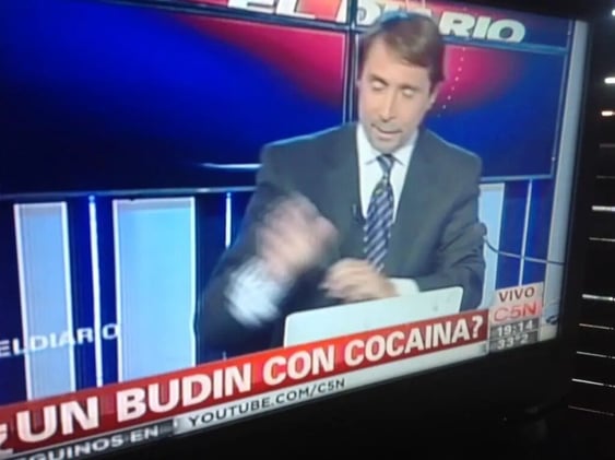 Los «budines con cocaína» de Edu Feinmann
