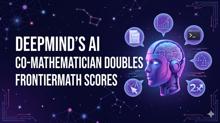 DeepMind's AI Co-Mathematician doubles FrontierMath scores