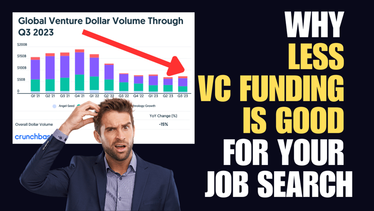 Why Less VC Investment is Good for Your Startup Job Search