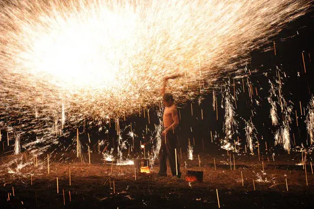 Prayer requires a helmet here