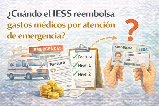 ¿Cuándo el IESS reembolsa gastos médicos por atención de emergencia?🤔  