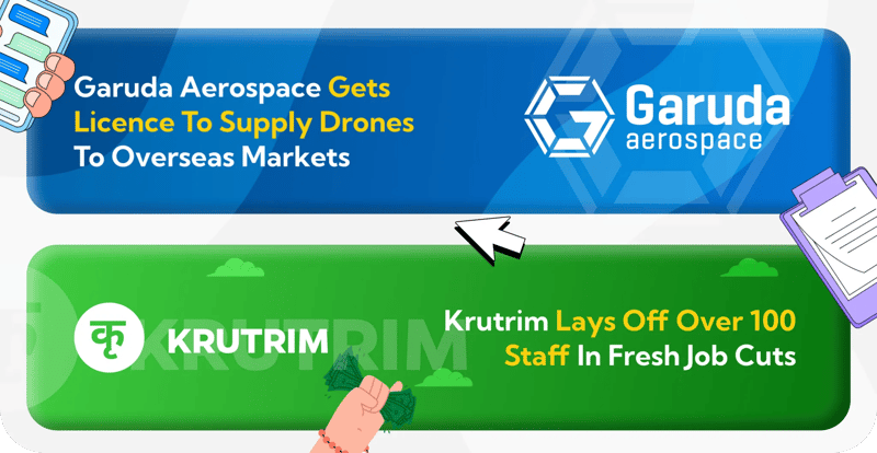 Krutrim’s Layoffs, Garuda Aerospace Goes Global, and MakeMyTrip Partners with Premier Inn