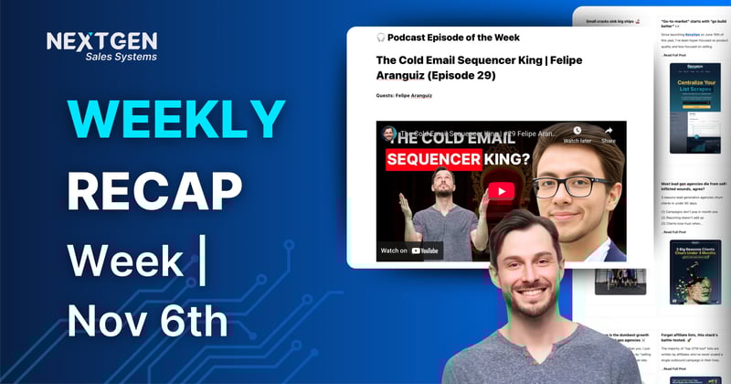 Ben Reed's Weekly B2B Growth Insights & Highlights | Nov 6th, 2025 