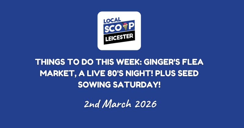 Things to do this week: Ginger's Flea Market, A Live 80's Night! Plus Seed Sowing Saturday!