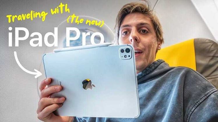 Traveling with iPad Pro M4 — Why It’s Really Useful [2024]
