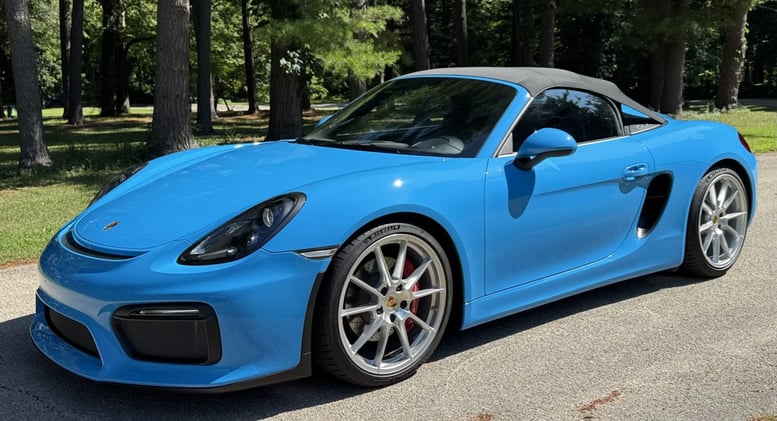 2016 Boxster Spyder
