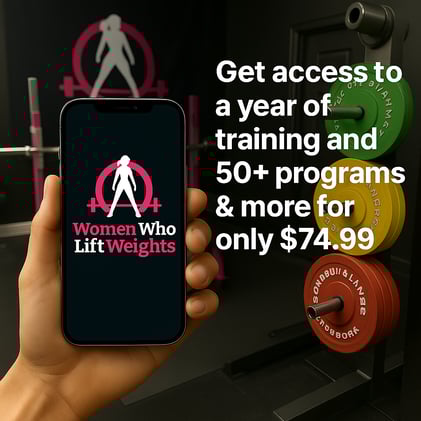 🏋️‍♀️ 50+ Strength Programs. $75 for the Year. Ends Tonight.