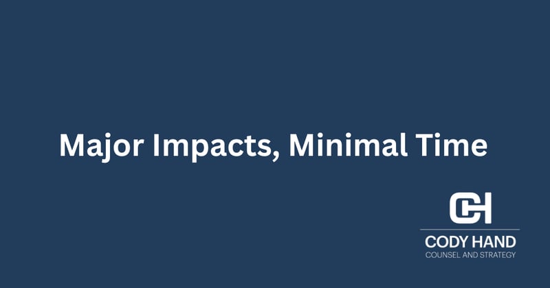 Your Time Is Brief. Is Your Impact Great?