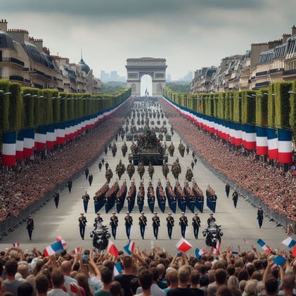 Le Défilé du 14 Juillet