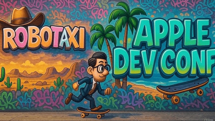 Upcoming Tesla's Robotaxi Reality Check + Apple's WWDC Drama