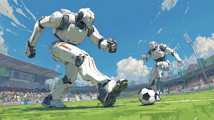 China’s first-ever autonomous AI robot football match signals a new era of machine-only competition