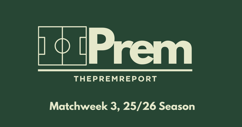 Matchweek 3