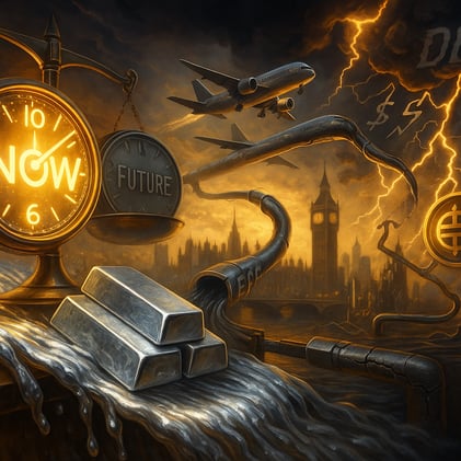 LBMA Breakdown Watch: Spot Spreads Widen, DXY Pops, Debt Balloons—Backwards Silver Tells the Truth