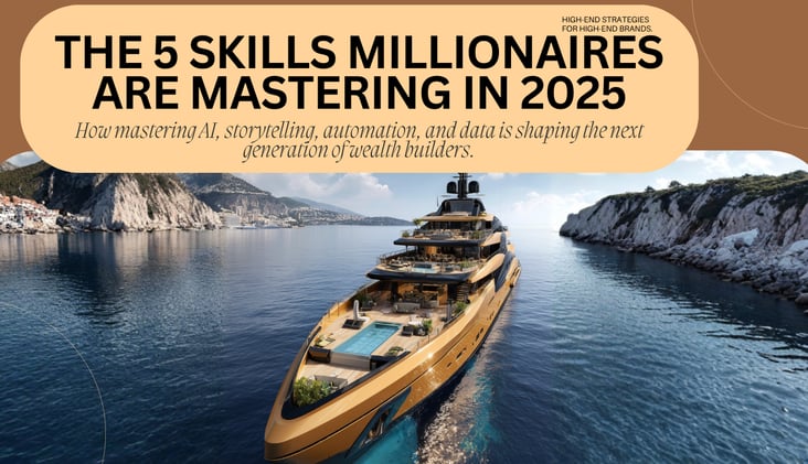 The 5 Skills Millionaires Are Mastering in 2025