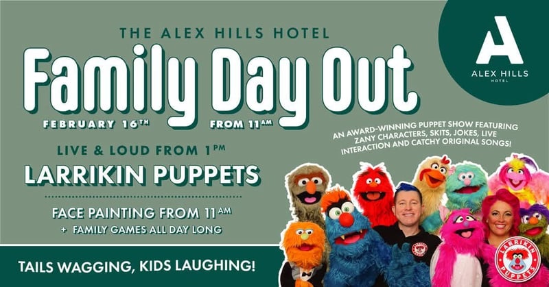 🔵 Family Fun Day with Larrikin Puppets