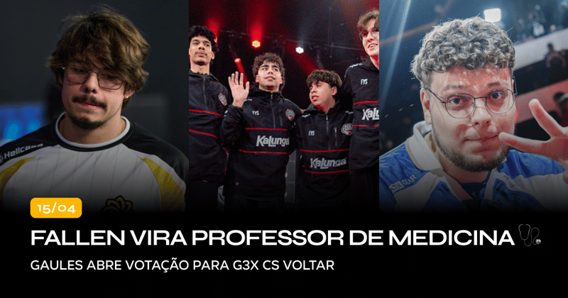 Fallen vira professor de Medicina 🩺