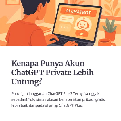 Mengapa Lebih Baik Punya ChatGPT Pribadi (Meski Gratis) daripada Berbagi Akun Berbayar?