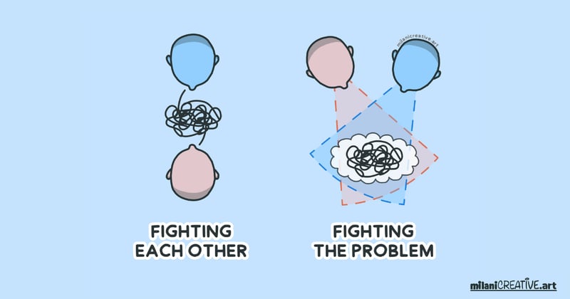 You're not the problem. The problem is the problem.