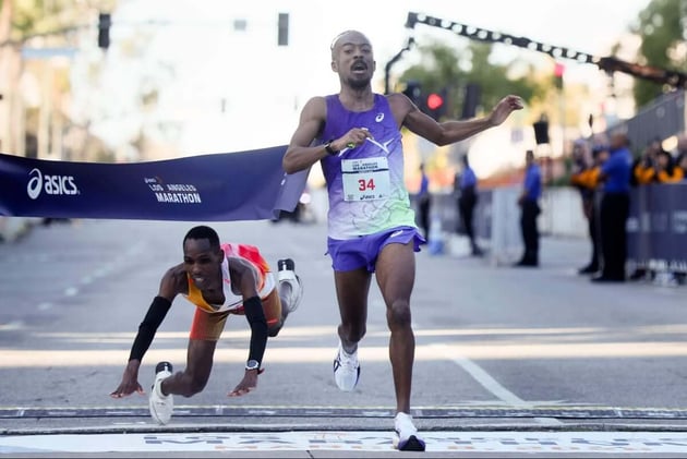 American Runner Wins LA Marathon In Historic Photo Finish