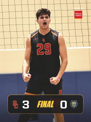 The Three Torches 1/16: Men Sweep 1st Conference Match