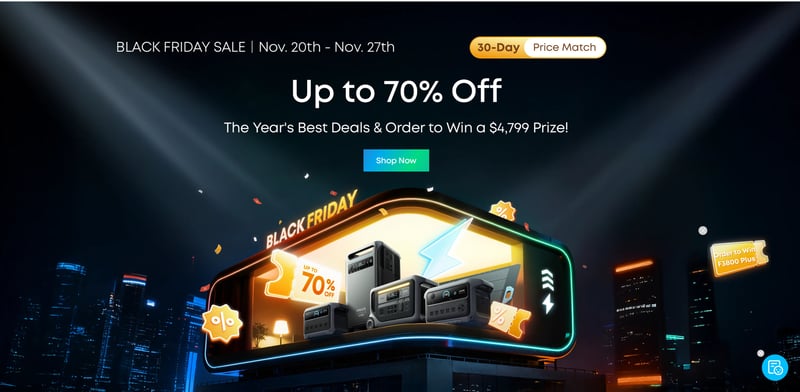 Black Friday Power Alert: Anker SOLIX C1000