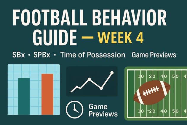 Week 4 Picks: SBx Leaders, Upsets & Game of the Week