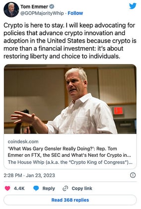 SEC Commissioner discusses crypto, FBI confirms Lazarus Group responsible for Harmony theft