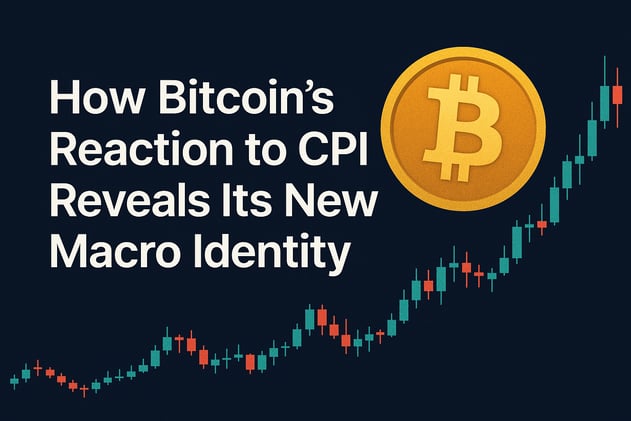 How Bitcoin’s Reaction to CPI Reveals Its New Macro Identity