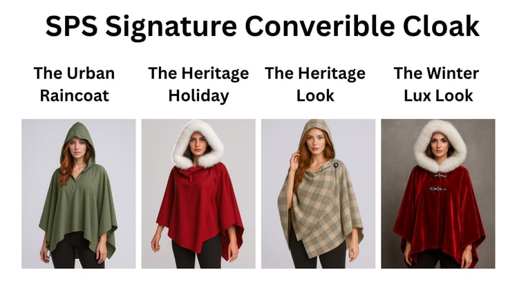 ✨🎄 🎁 This Week Only: VIPs and New Customers Get the Exclusive Holiday Style Cloak Patterns FREE When You Join SPS Library
