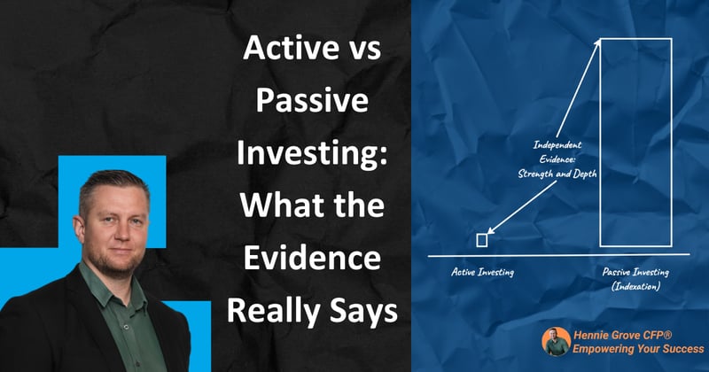 Active vs. Passive Investing—What the Evidence Really Says