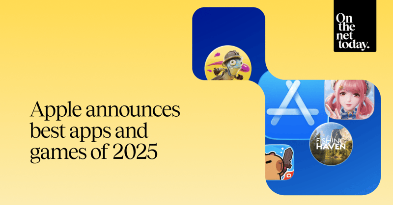 📱Apple announces best apps and games of 2025