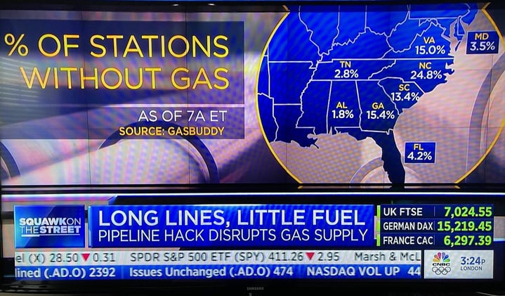Where are gas shortages happening?