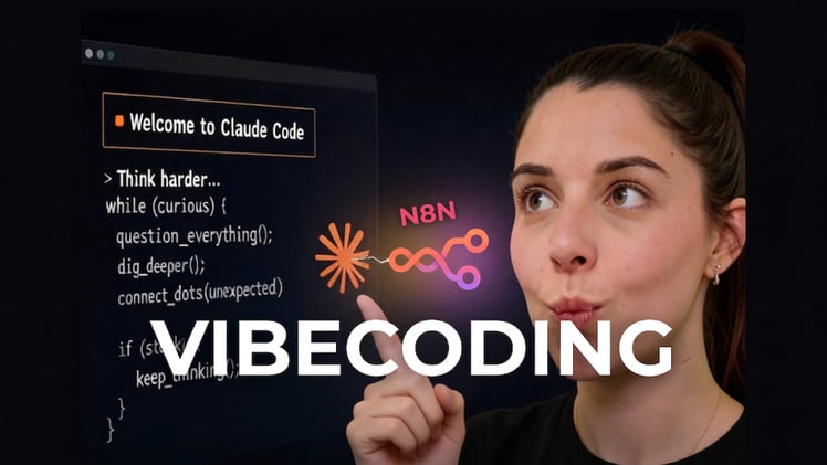 Nuevo video: Cómo crear automatizaciones con Vibecoding en N8N 