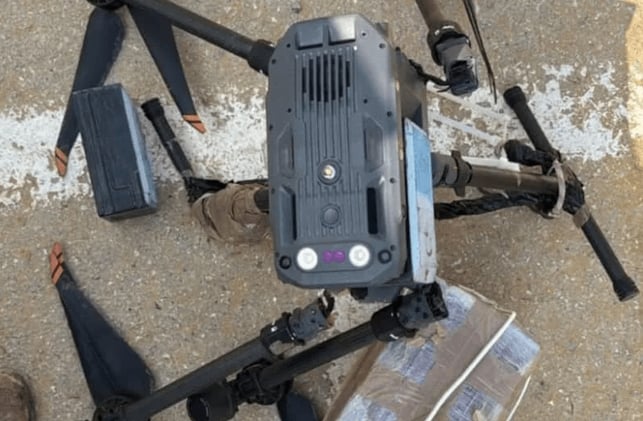 IDF Foils Drone-Based Weapons Smuggling Attempt