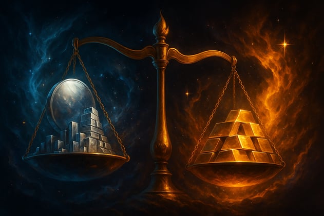 Silver >$44 (14-yr high) as AI hits $30T, Shiller P/E 40+, and the Mag-7 swell to 35% of the S&P