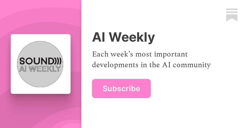 AI Weekly: 03/13/23