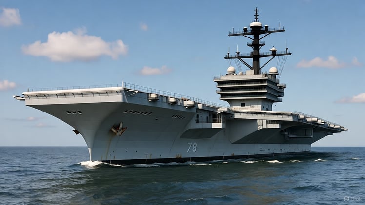 U.S. Deploys Aircraft Carrier Gerald Ford to the Caribbean Sea