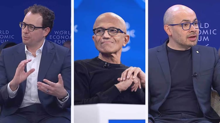 La IA se convierte en la gran protagonista de Davos